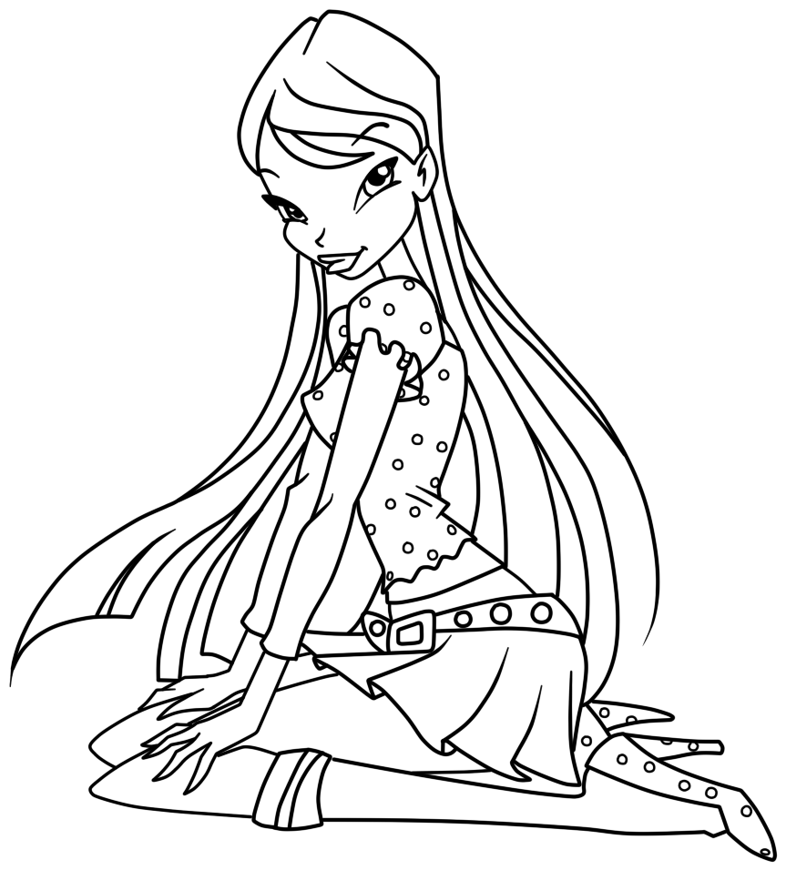 Coloriage Stella