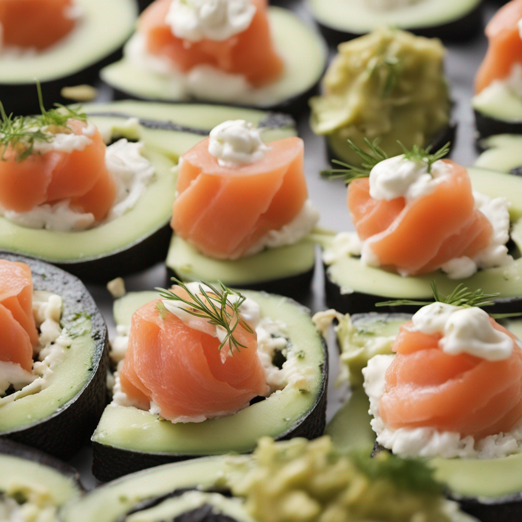 Rolletjes Gerookte Zalm Met Avocado En Roomkaas: Sappig En Klaar In 10 ...